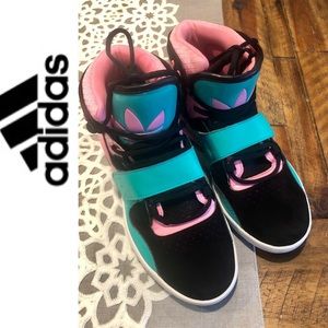 Adidas Roundhouse High Top Basketball Sneakers